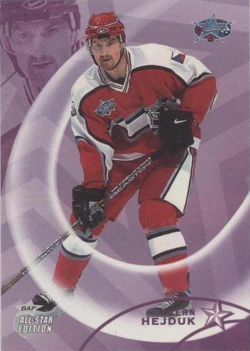 2002-03 In the Game Be A Player All-Star Edition - Milan Hejduk #29