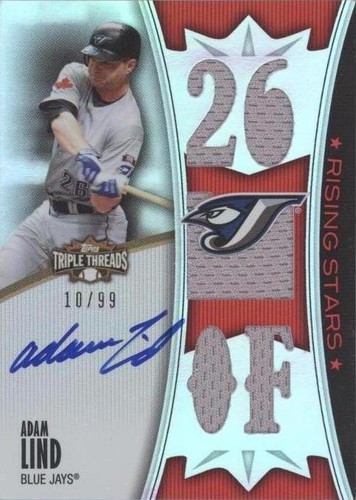 2010 Topps Triple Threads - Adam Lind #131