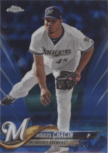 2018 Topps Chrome Sapphire Edition - Jhoulys Chacin #535