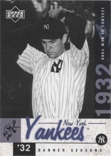 2001 Upper Deck Legends of New York - Lefty Gomez #138
