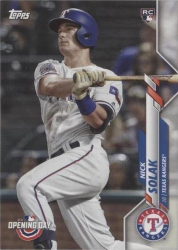 2020 Topps Opening Day - Nick Solak #30