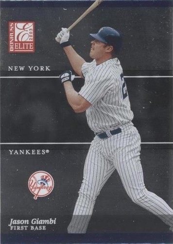2003 Donruss Elite - Jason Giambi #48