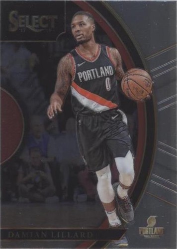2017-18 Panini Select - Damian Lillard #9