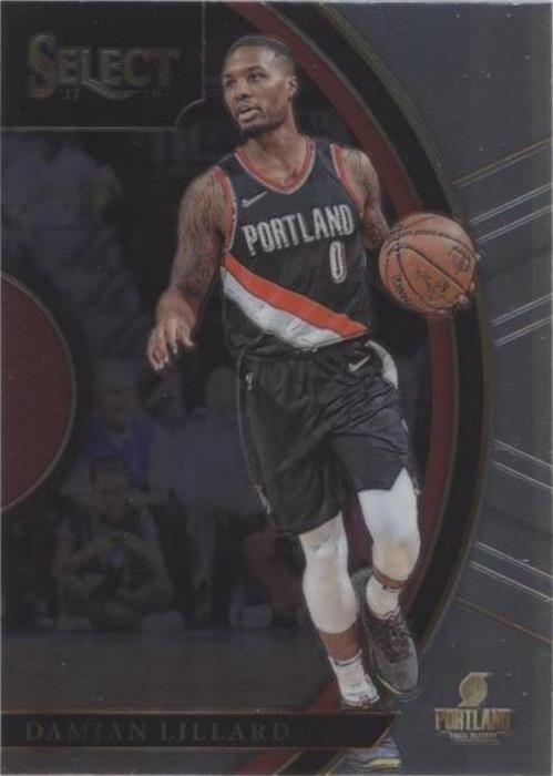 2017-18 Panini Select - Damian Lillard #9