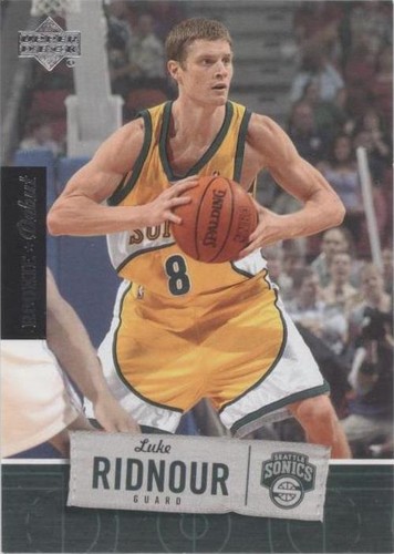 2005-06 Upper Deck Rookie Debut - Luke Ridnour #89