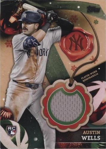 2024 Topps Holiday - Austin Wells #RC-AW