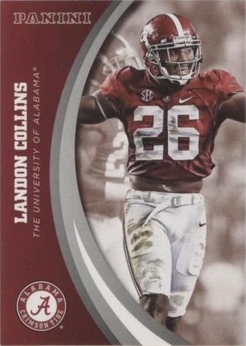 2015 Panini Alabama Crimson Tide Landon Collins #48