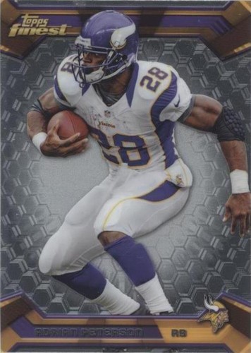 2013 Topps Finest Adrian Peterson #50