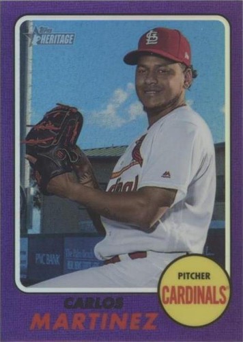 2017 Topps Heritage High Number - Carlos Martinez #THC-706