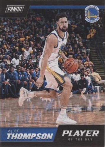 2018-19 Panini Player of the Day - Klay Thompson #27