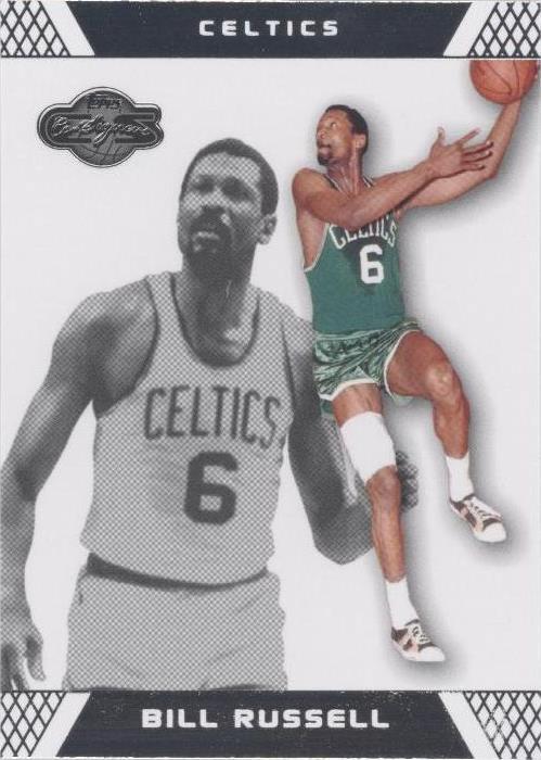 2007-08 Topps Cofirmantes - Bill Russell #40