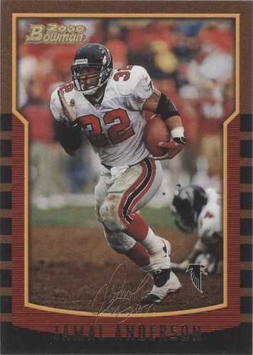 2000 Bowman Jamal Anderson #58