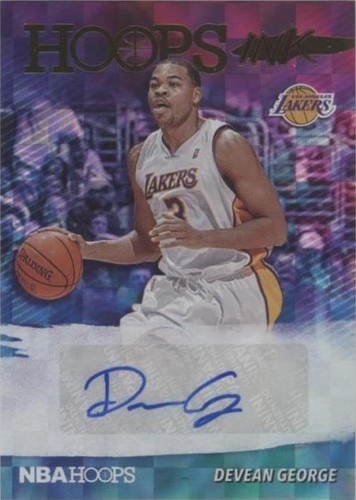 2019-20 Panini NBA Hoops - Devean George #HI-DGR