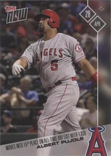 2017 Topps Now - Albert Pujols #93