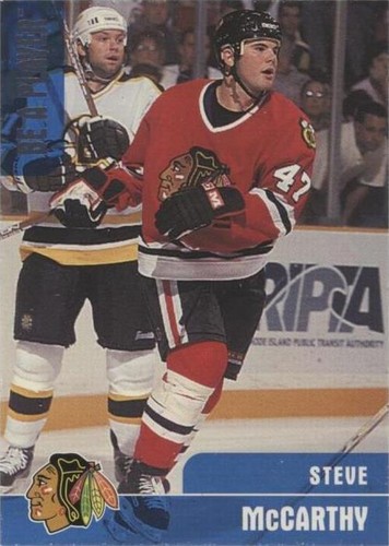 1999-00 In the Game Be A Player Memorabilia - Steve Mccarthy #319