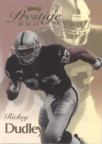 1999 Playoff Prestige SSD Rickey Dudley #B096