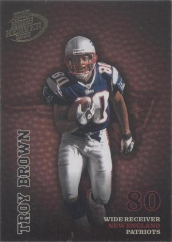 2003 Playoff Hogg Heaven Troy Brown #87
