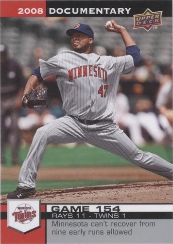 2008 Upper Deck Documentary - Francisco Liriano #4581