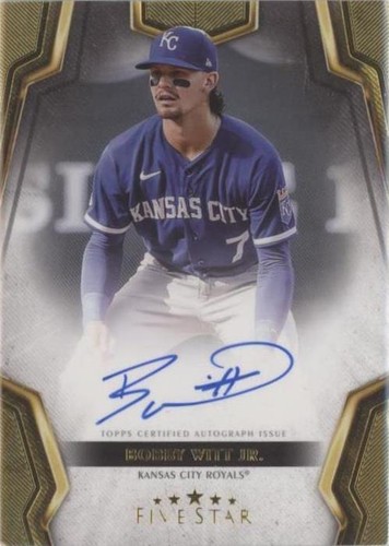 2024 Topps Five Star - Bobby Witt Jr. #FSA-BW
