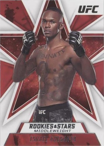 2021 Panini Chronicles UFC - Israel Adesanya #87