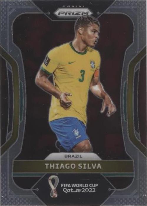 2022 Panini Prizm World Cup Qatar Thiago Silva #35