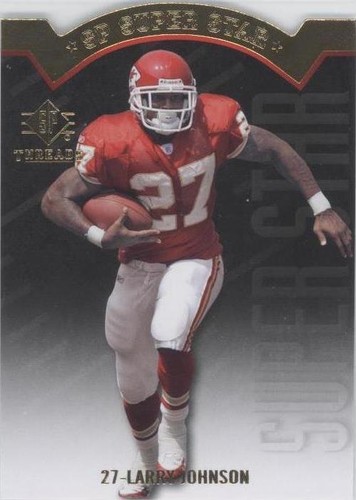 2009 SP Threads Larry Johnson #AP88