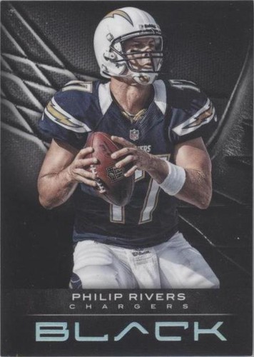 2012 Panini Black Philip Rivers #77