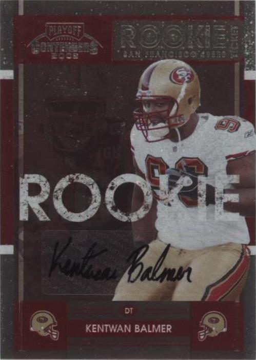 2008 Playoff Contenders Kentwan Balmer #164