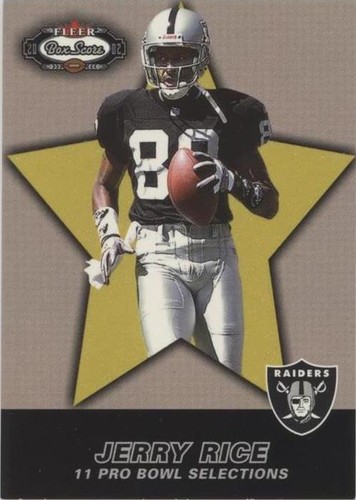 2002 Fleer Box Score Jerry Rice #236