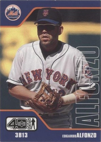 2002 Upper Deck 40 Man - Edgardo Alfonzo #812