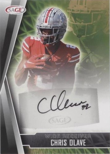 2022 SAGE Low Series Chris Olave #A-CO