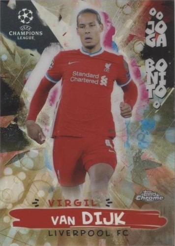 2020-21 Topps Chrome UCL Virgil van Dijk #JB-12