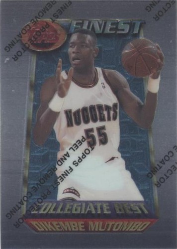 1994-95 Topps Finest - Dikembe Mutombo #232