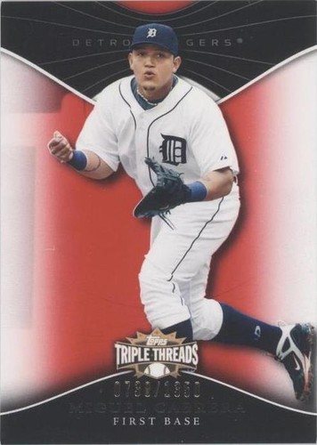 2009 Topps Triple Threads - Miguel Cabrera #55