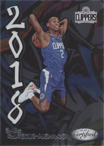 スポーツ NBA Ballers RARE Shai Gilgeous-Alexander 2024-25 NBA Hoops Holo Pure Players #6 Shai Gilgeous-Alexander SP