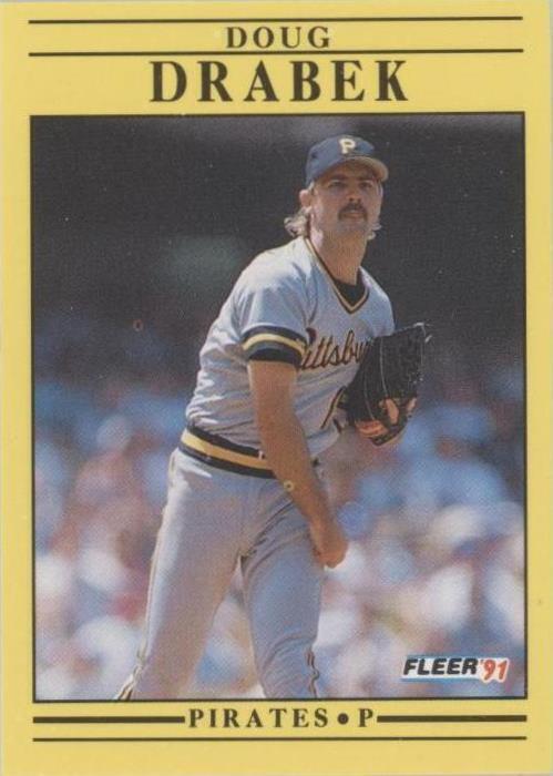 Fleer 1991 - Doug Drabek #36