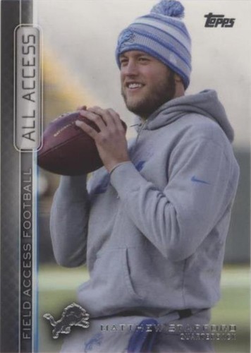 2015 Topps Field Access Matthew Stafford #AAA-MS
