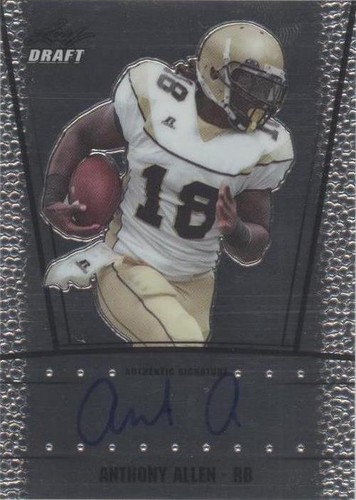 2011 Leaf Metal Draft Anthony Allen #RC-AA1