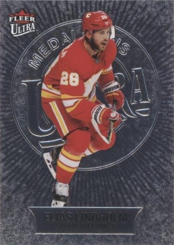 2021-22 Upper Deck Fleer Ultra - Elias Lindholm #M-46