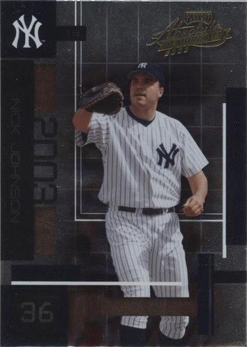 2003 Playoff Absolute Memorabilia - Nick Johnson #126