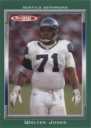 2006 Topps Total Walter Jones #165