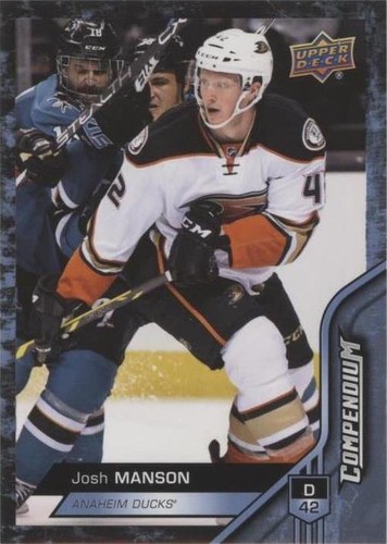 2016-17 Upper Deck Compendium - Josh Manson #7