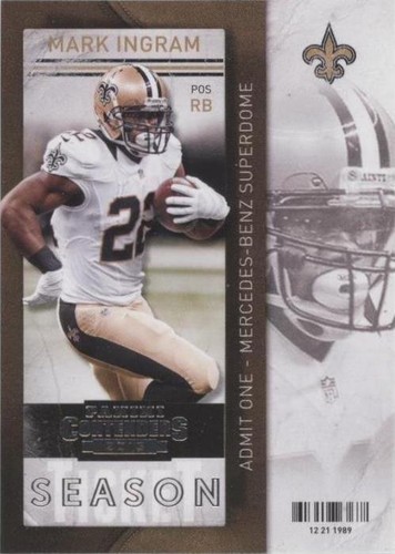 2013 Panini Contenders Mark Ingram #84