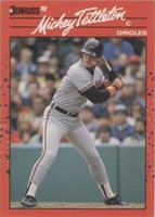 1990 Donruss - Mickey Tettleton #169