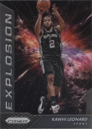 2016-17 Panini Spectra Kawhi Leonard #23 Silver Prizm