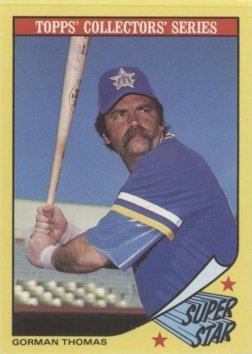 1986 Topps Woolworth's Super Stars - Gorman Thomas #31