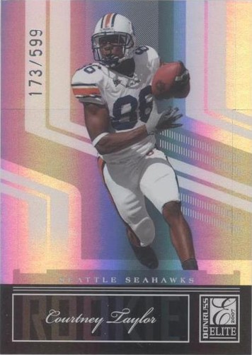 2007 Donruss Elite Courtney Taylor #124