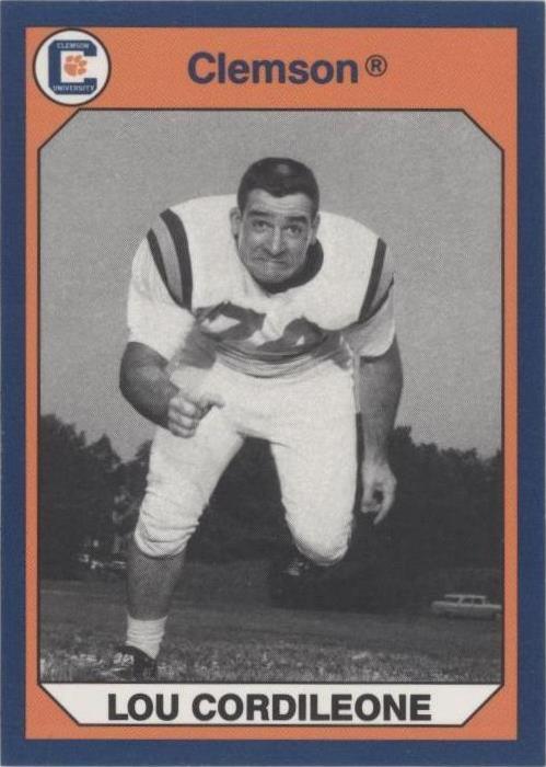 1990 Collegiate Collection Clemson Tigers Lou Cordileone #189