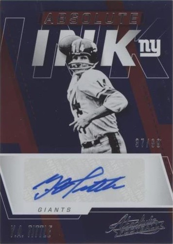 2017 Panini Absolute Y.A. Tittle #AI-YAT