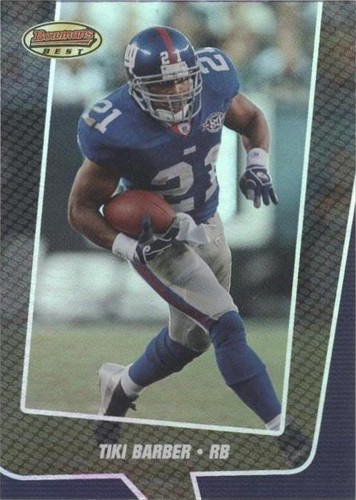 2005 Bowman's Best Tiki Barber #1